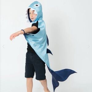 Kid’s Shark Cape Costume - one size